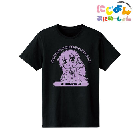 『にじよん あにめーしょん』近江 彼方 カレッジTシャツメンズ【202505再販】
